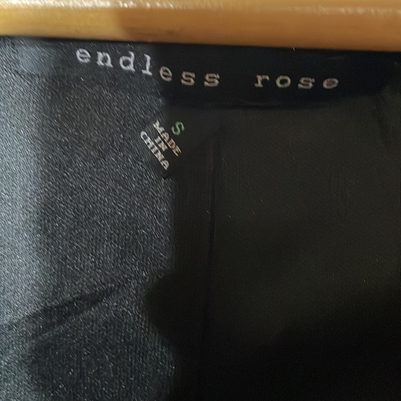 Endless Rose - Long Sleeve Sparkly Black and Blue Romper - Size Small - Picture 7 of 8